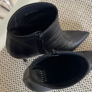 Stuart Weitzman Black Heeled Boots